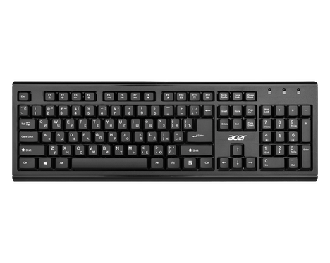 Клавиатура+мышь ACER Клавиатура + мышь OKR120 ZL.KBDEE.007, цвет черный