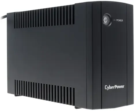 ИБП CyberPower UTI875E, линейно-интерактивный, 875Вт/425В (2 евророзетки)/ UPS CyberPower UTI875E, Line-Interactive, 875VA/425W (2 EURO)