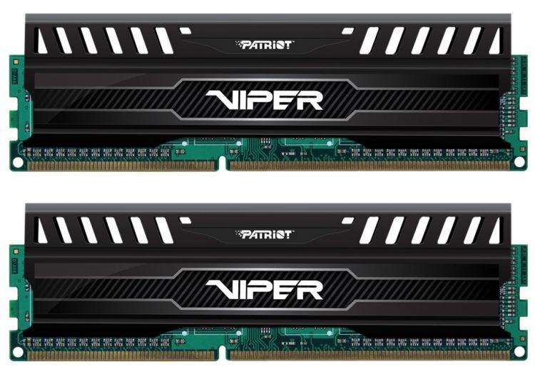 Оперативная память Patriot Desktop DDR3 1600МГц 2x8GB, PV316G160C9K, RTL