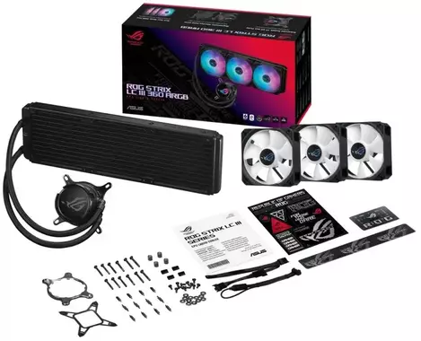 Кулер Процессорный ASUS TUF GAMING LC III 360 ARGB Black