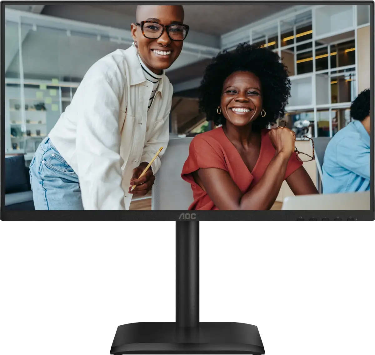 Монитор AOC 24E4U 23.8-inch черный
