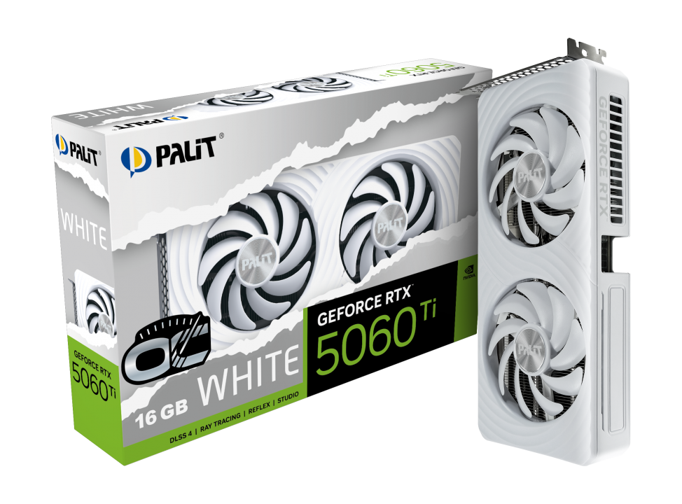 Видеокарта Palit GeForce RTX 5060 Ti 16 ΓБ Retail