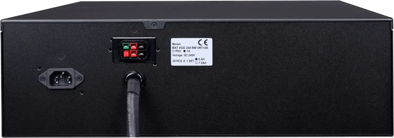 Силовой модуль для ИБП Powercom BAT VGD-240V RM for VRT-10K (240V, 9Ah)