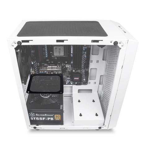 Система охлаждения Silverstone Магнитный фильтр вентилятора FF123 White