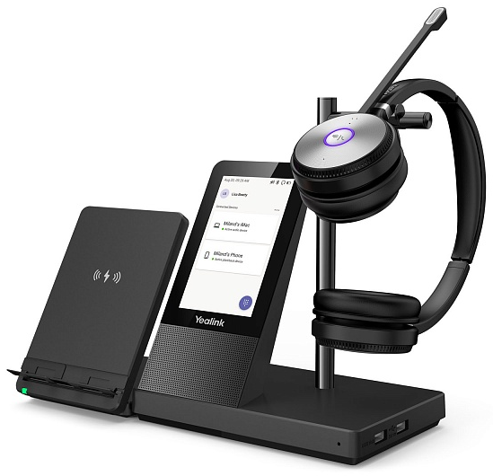 Гарнитура Yealink WH66, цвет черный