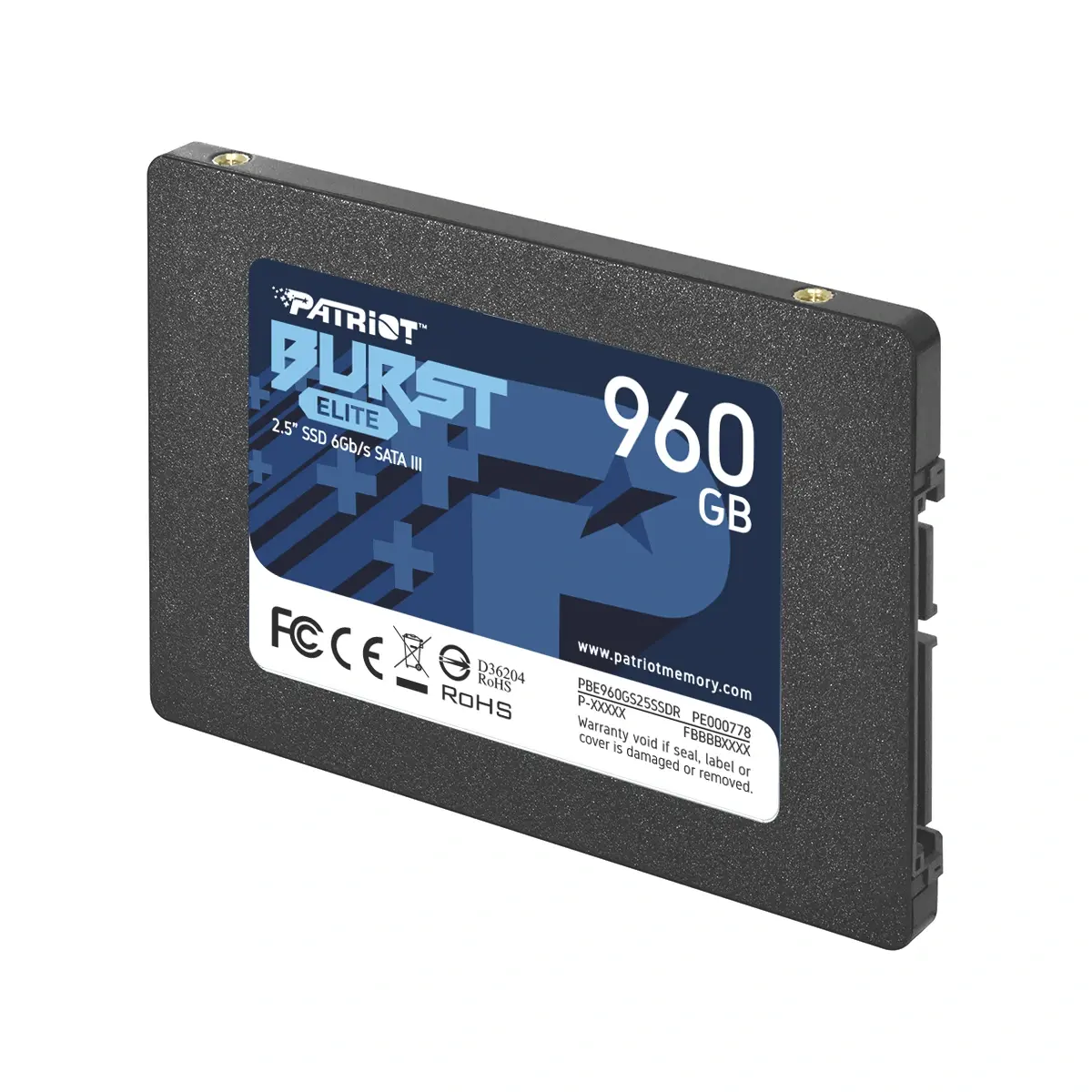 Внутренний твердотельный накопитель Patriot Burst Elite 960GB
