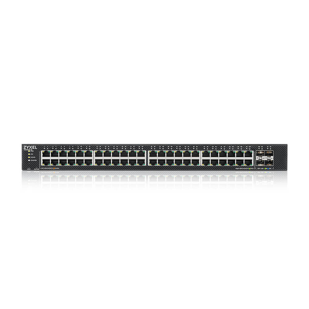 Коммутатор Zyxel NebulaFlex XGS1935-52-EU0101F (L2+) 48x1Гбит/с 4SFP+ управляемый
