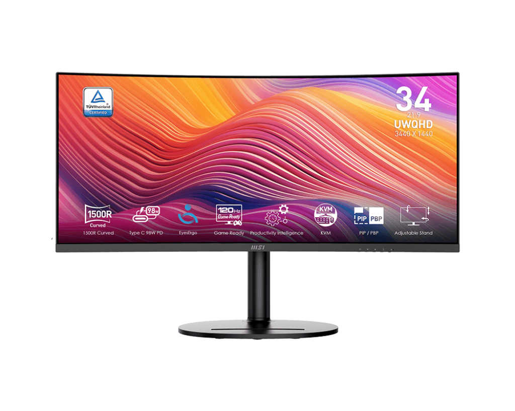 Монитор MSI MD342CQP 34.0-inch черный