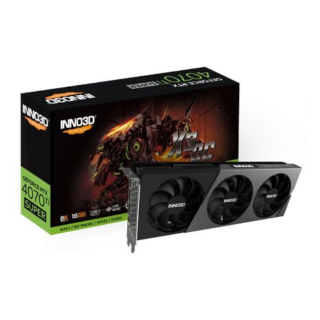 Видеокарта Inno3D GeForce RTX 4070 Ti Super 16 ΓБ Retail