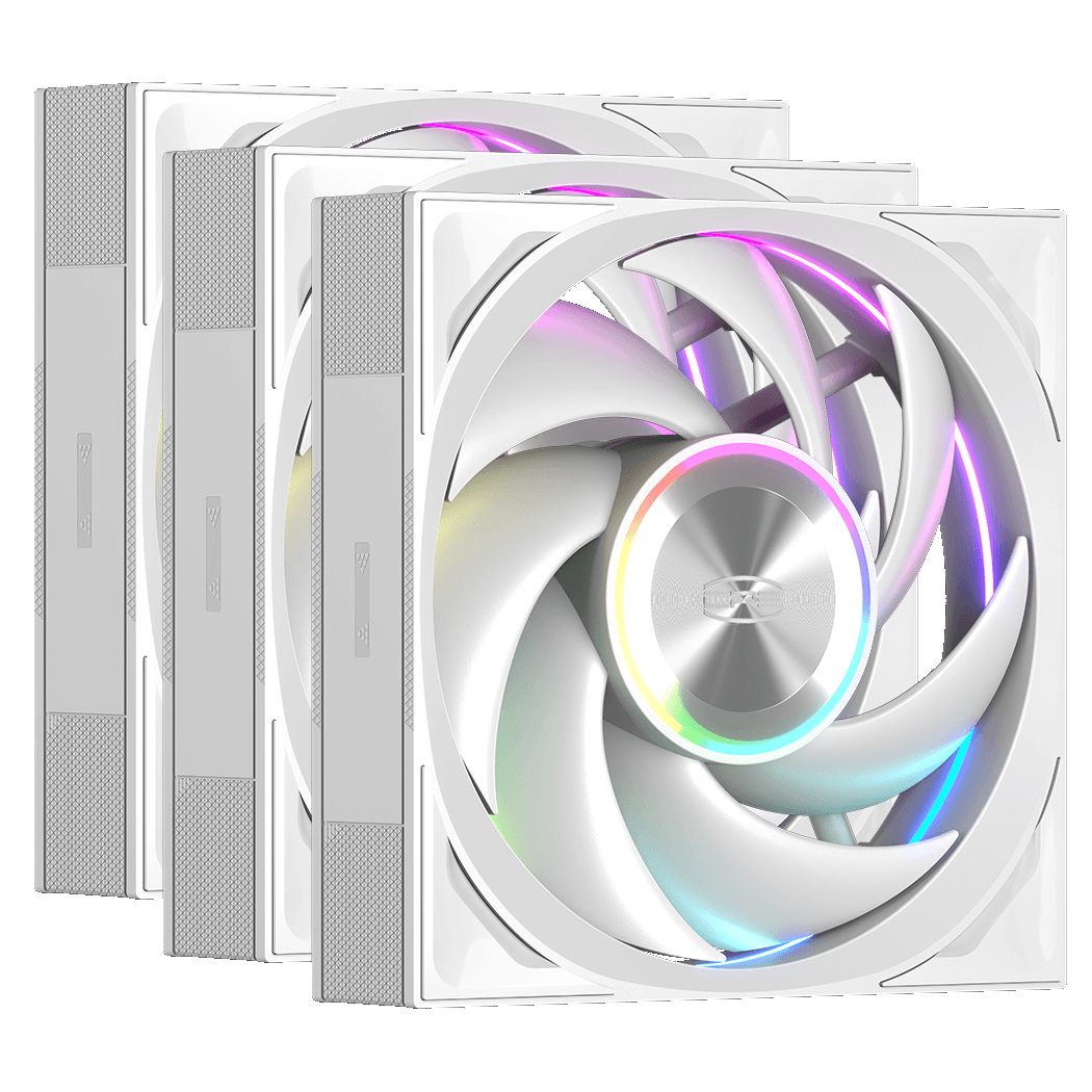 Вентилятор PCCooler кулер для корпуса F7 X120 ARGB 3IN1