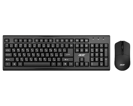 Клавиатура+мышь ACER Клавиатура + мышь OKR120 ZL.KBDEE.007, цвет черный