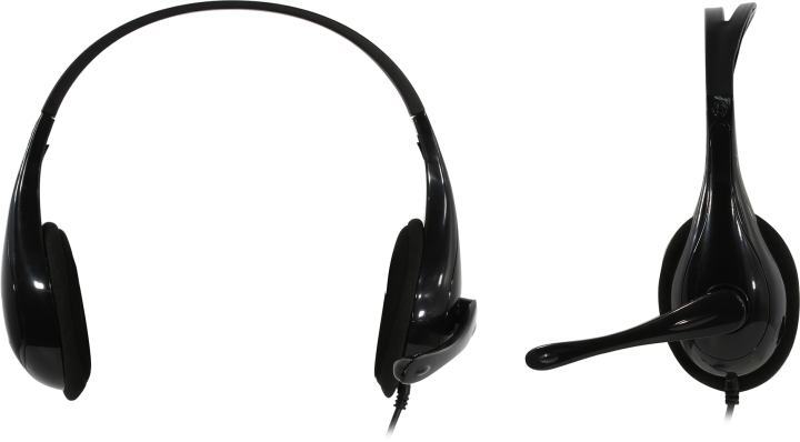 Гарнитура A4tech HU-9, цвет черный