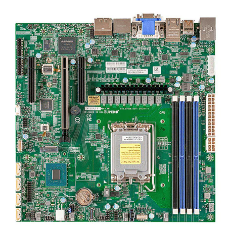 Материнская плата SUPERMICRO LGA-1700 (Socket V0) Intel R680E X13SAZ-F