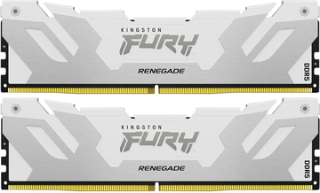 Оперативная память Kingston FURY Renegade White XMP 32GB 8000MT/s DDR5 CL38 (Kit of 2), KF580C38RWK2-32, RTL