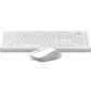 Клавиатура+мышь A4tech Клавиатура + мышь Fstyler F1010 F1010 WHITE, цвет белый