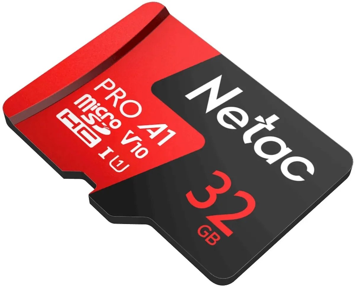 Карта памяти Netac MicroSDHC P500 Extreme PRO 32GB