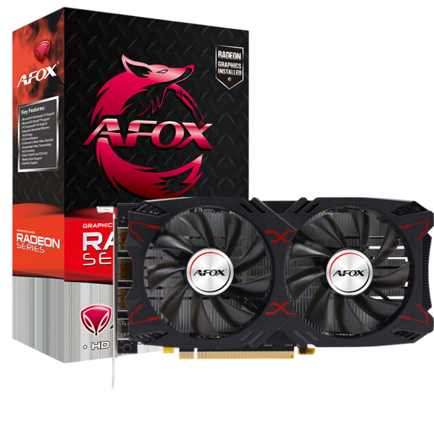 Видеокарта Afox Radeon RX 5500 8 ΓБ Retail