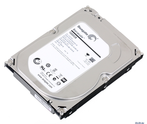 Жесткий диск  SEAGATE Desktop HDD 3.5  1TB 7.2K SATA3