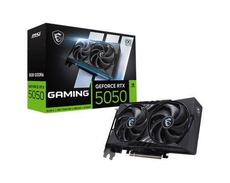 Видеокарта MSI GeForce RTX 5050 8 ΓБ Retail