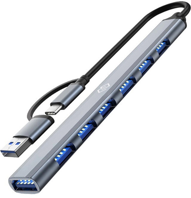 USB-концентратор DIGMA DHUB-7USB-AC