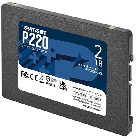 Внутренний твердотельный накопитель Patriot P220 2TB