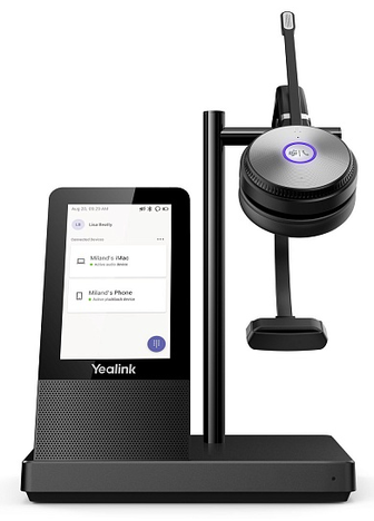 Гарнитура с 1 наушником Yealink WH66, цвет черный