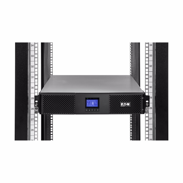 

UPS Eaton 9SX 1000I Rack 2U, double conversion, rack enclosure, LCD, 1000VA, 900W, IEC 320 C13 sockets 6pcs, Mini-Slot,