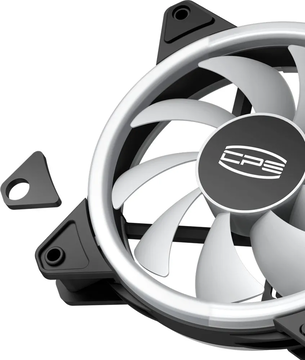 Вентилятор PCCooler кулер для корпуса F3 T120 ARGB