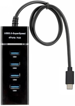 USB-концентратор DIGMA DHUB-4USB-C