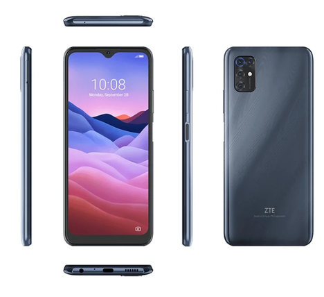 Смартфон ZTE Blade V2020 Smart 64 ГБ серый