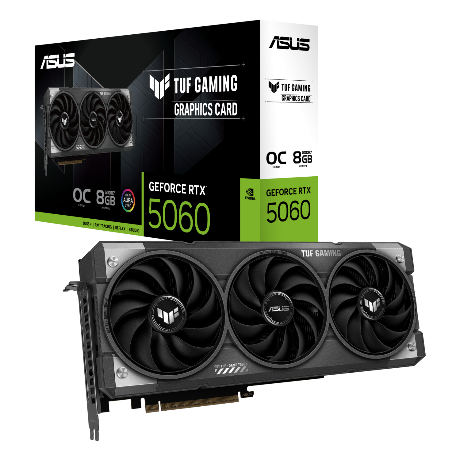 Видеокарта ASUS GeForce RTX 5060 8 ΓБ Retail