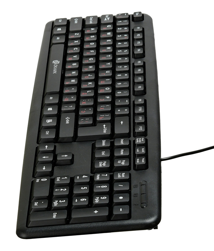 Клавиатура Oklick KeyBoard 90MV2 1185967, цвет черный