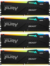 Оперативная память Kingston FURY Beast RGB KF552C40BBAK4-64
