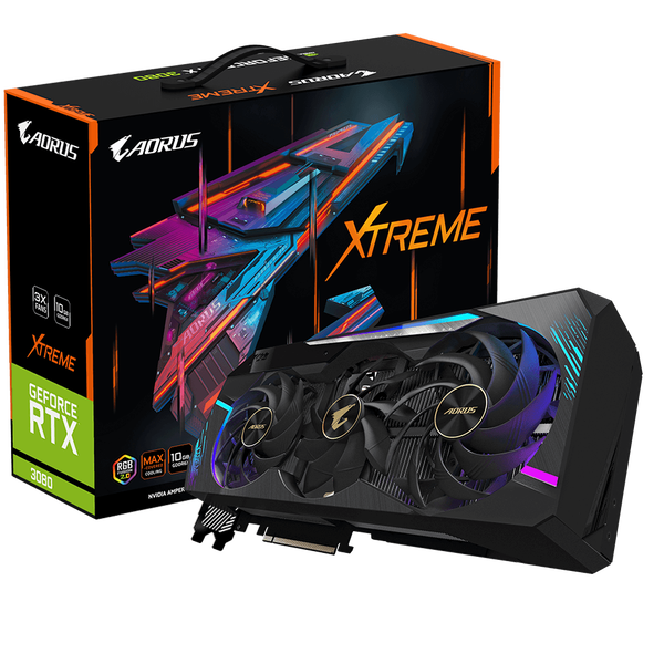 

Видеокарта AORUS GeForce RTX 3080 10 ΓБ Retail