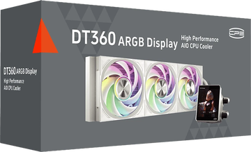 Кулер Процессорный PCCooler жидкостная система охлаждения DT360 ARGB Display