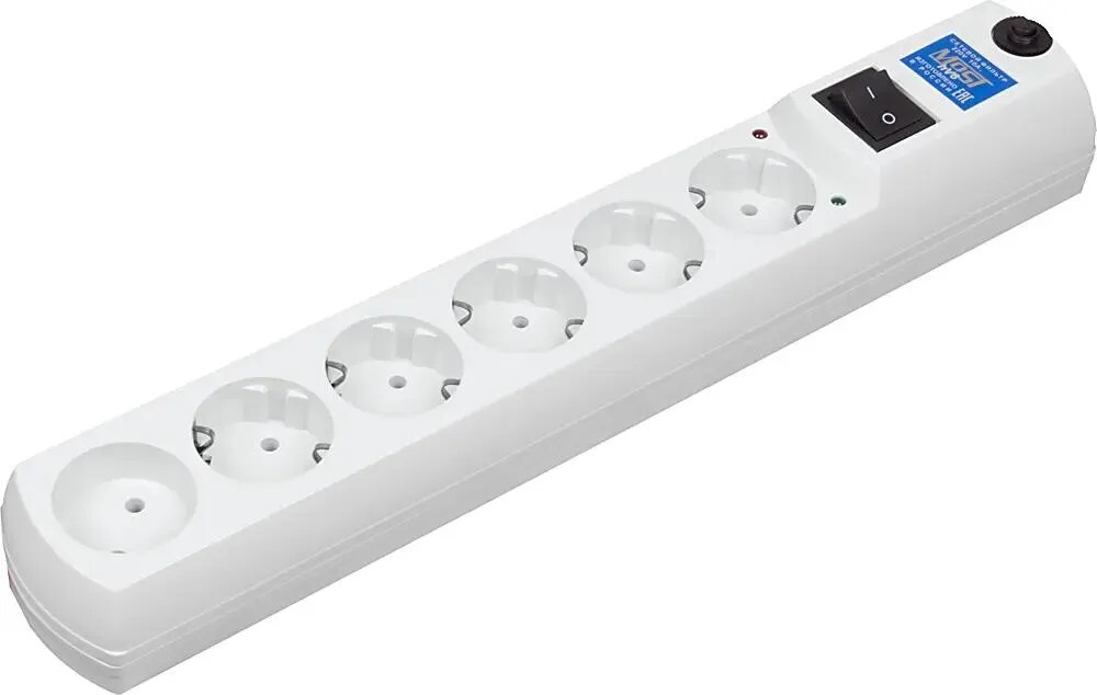 Сетевой фильтр Most Сетевой фильтр HV6 2м (6 розеток)