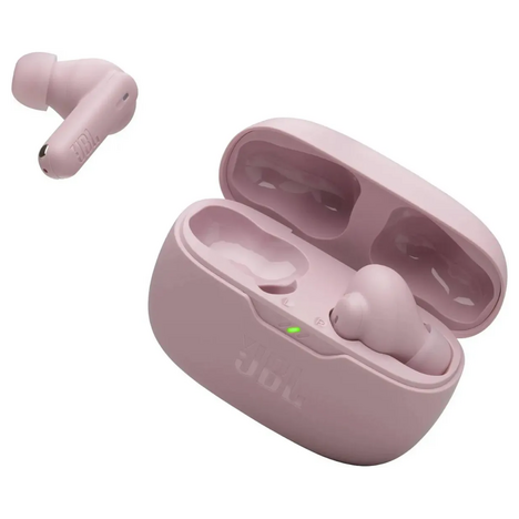 Bluetooth-гарнитура JBL Wave Beam 2, цвет розовый