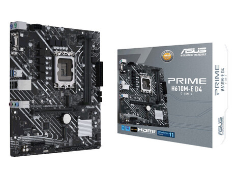 Материнская плата ASUS Intel H610 PRIME H610M-E D4-CSM
