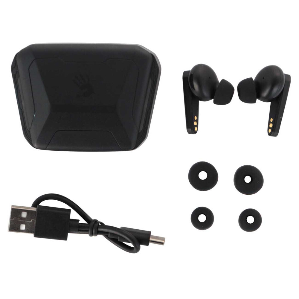 Bluetooth-гарнитура A4tech Bloody M70, цвет красный/черный