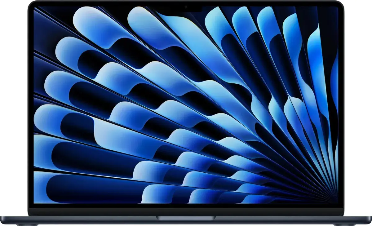 Ноутбук Apple MacBook Air A3448 M5 10 core 16Gb SSD512Gb/10 core GPU 15.3" Liquid Retina (2880x1864) macOS midnight WiFi BT Cam (MDVH4LL/A)