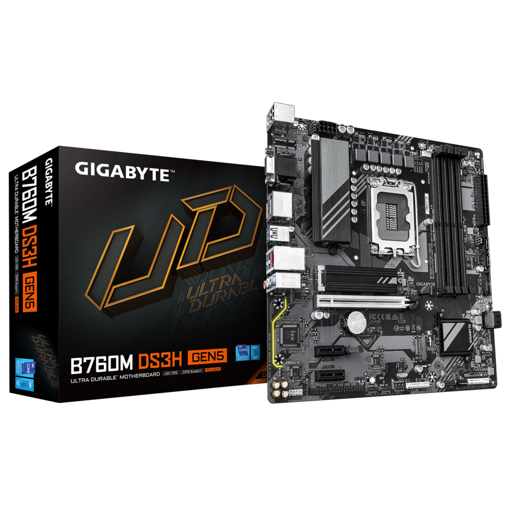 Материнская плата Gigabyte LGA 1700 Intel B760 B760M DS3H GEN5