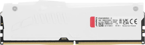 Оперативная память Kingston FURY Beast White RGB EXPO 32GB 6000MT/s DDR5 CL30 (Kit of 2), KF560C30BWEAK2-32, RTL