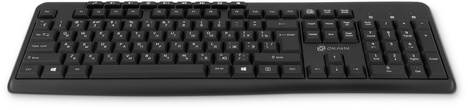 Клавиатура Oklick USB K225W 1875232, цвет черный