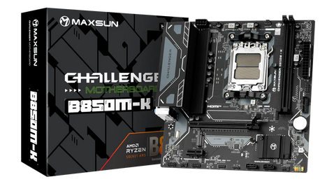 Материнская плата Maxsun AM5 AMD B850 Challenger B850M-K