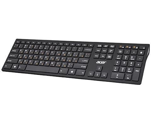 Клавиатура+мышь ACER OKR030 ZL.KBDEE.005, цвет черный