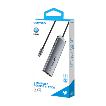 Док-станция Vention 9-in-1 USB-C