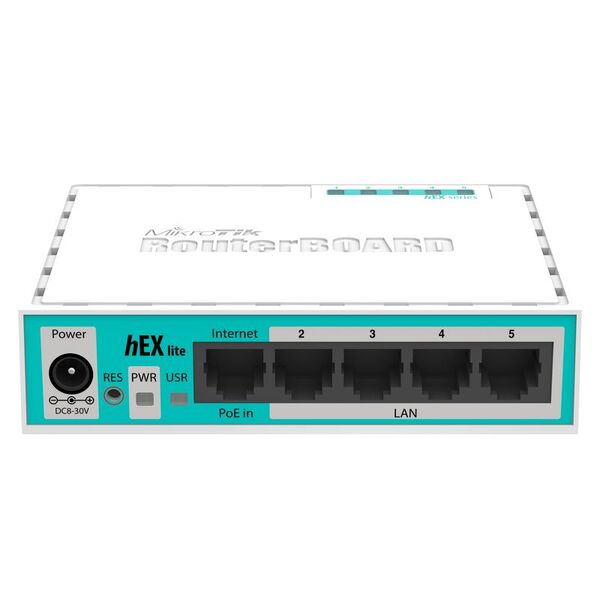 

Проводной роутер MikroTik RB750R2