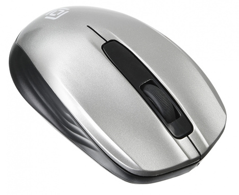 Мышь Oklick Мышь 475MW 945829, цвет серый