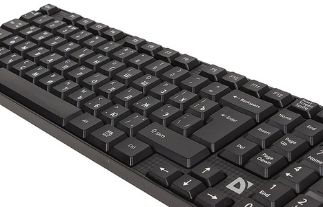 Клавиатура Defender Accent SB-720 45720, цвет черный