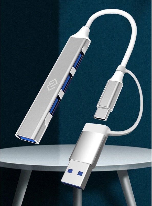 USB-концентратор DIGMA DHUB-4USB-AC